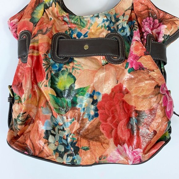Bueno Floral Multicolor Shoulder Handbag - Picture 3 of 7